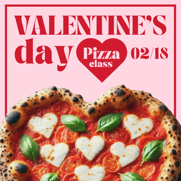 Valentines Day Pizza Class